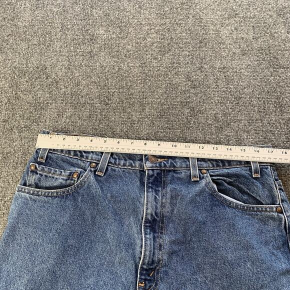 VTG Levi’s 540 Jeans Flex Denim 90s Relaxed Fit Med Wash Mens 36x29 (34x29) - Picture 13 of 16